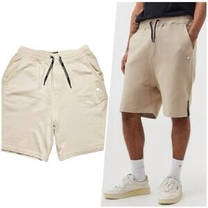Moose Knuckles | Men | Sarasota Plaza Taupe Cotton Baggy Shorts | Medium